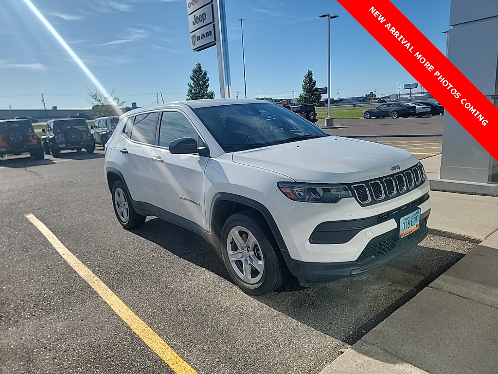 used 2023 Jeep Compass car, priced at $22,500
