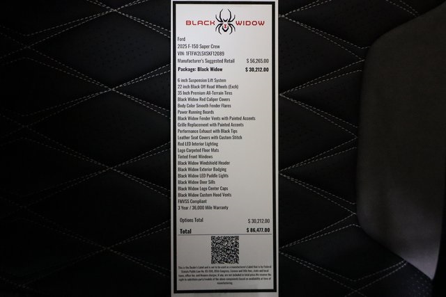 new 2025 Ford F-150 car, priced at $84,977