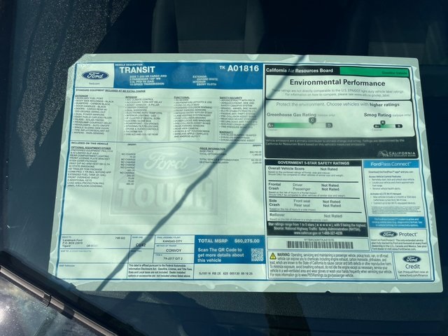 new 2026 Ford Transit-250 car, priced at $59,275