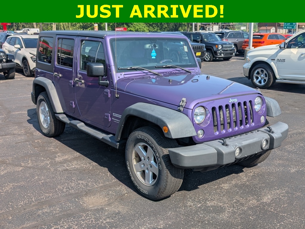 used 2018 Jeep Wrangler JK car, priced at $24,000