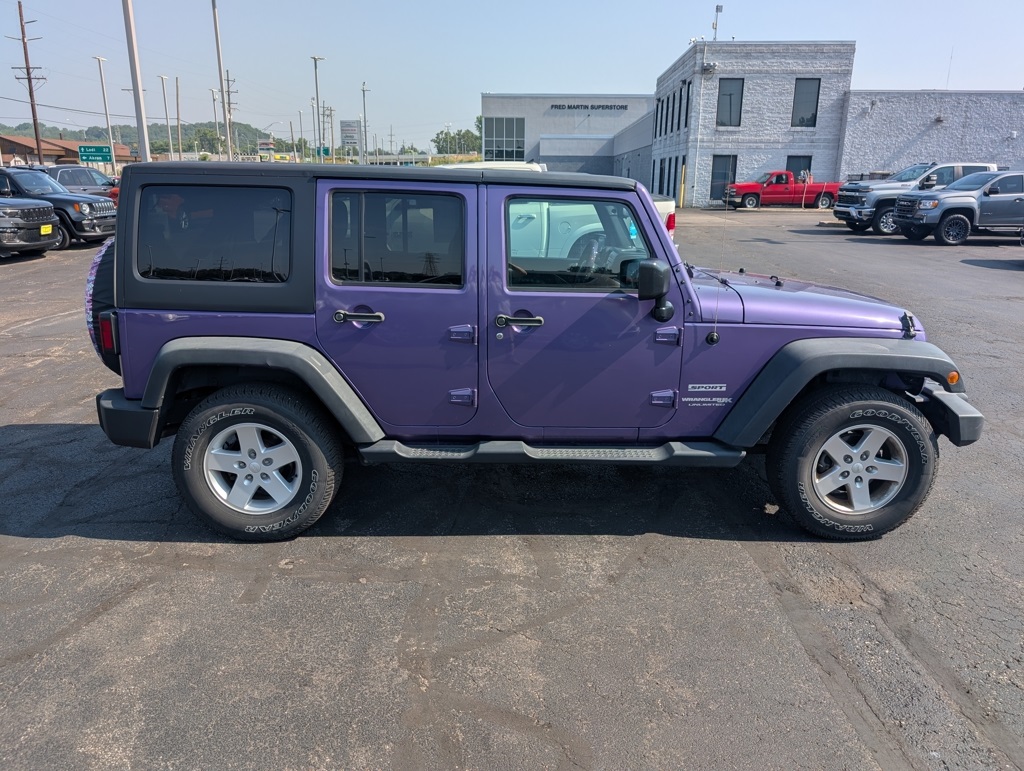 used 2018 Jeep Wrangler JK car, priced at $24,000