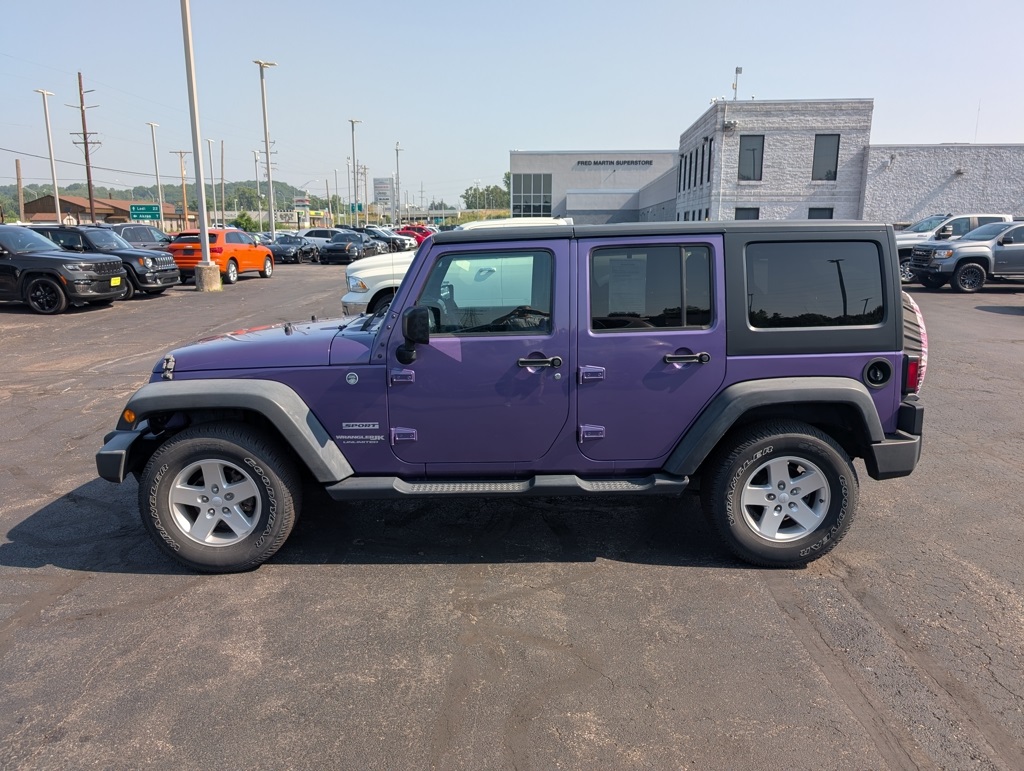used 2018 Jeep Wrangler JK car, priced at $24,000