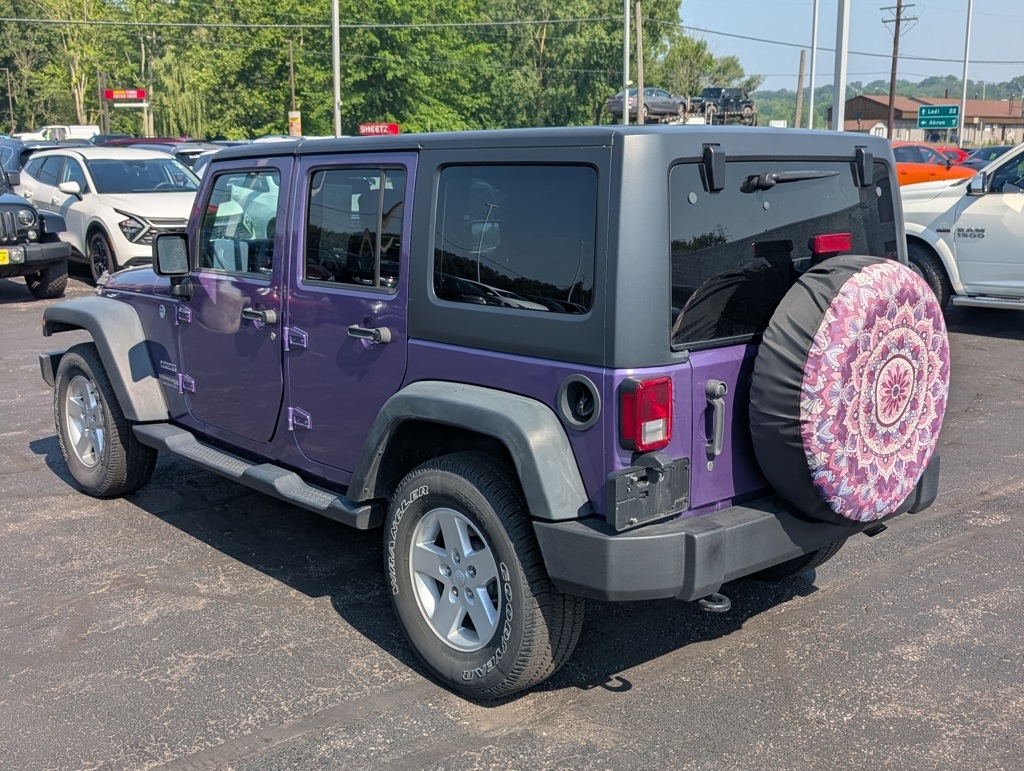 used 2018 Jeep Wrangler JK car, priced at $24,000