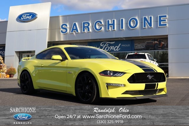 used 2021 Ford Mustang car, priced at $37,500