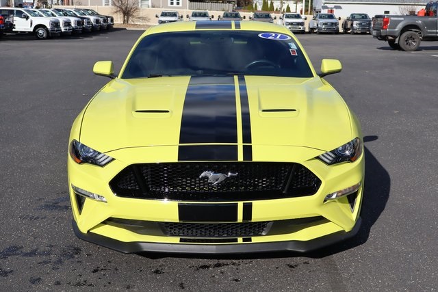 used 2021 Ford Mustang car, priced at $37,500