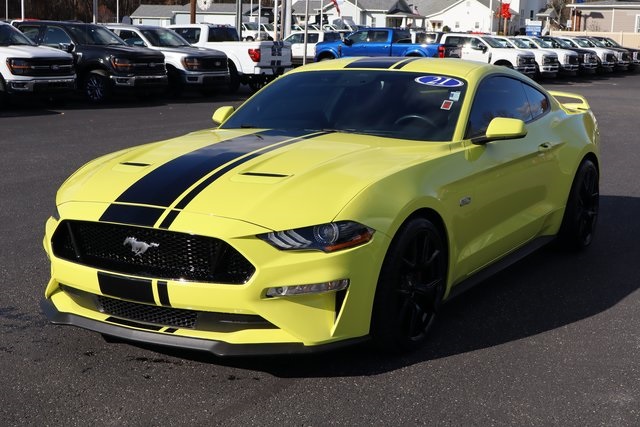 used 2021 Ford Mustang car, priced at $37,500