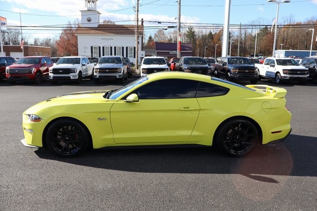 used 2021 Ford Mustang car, priced at $37,500