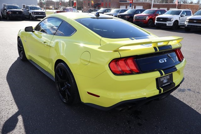 used 2021 Ford Mustang car, priced at $37,500