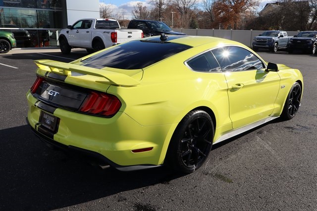 used 2021 Ford Mustang car, priced at $37,500