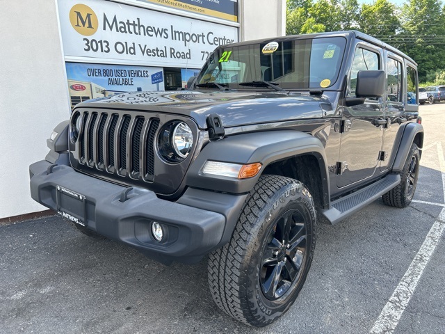 used 2021 Jeep Wrangler car, priced at $33,480
