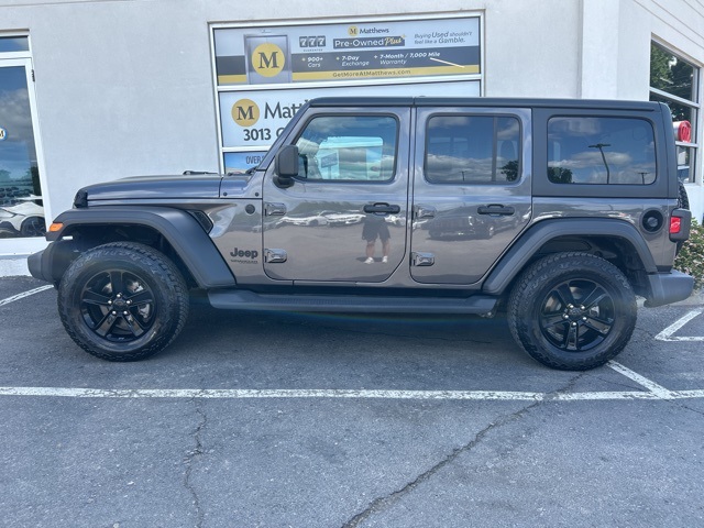 used 2021 Jeep Wrangler car, priced at $33,480