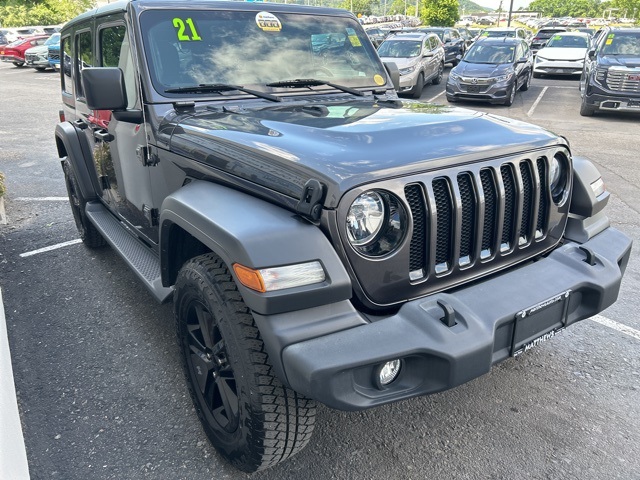 used 2021 Jeep Wrangler car, priced at $33,480