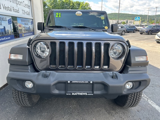 used 2021 Jeep Wrangler car, priced at $33,480