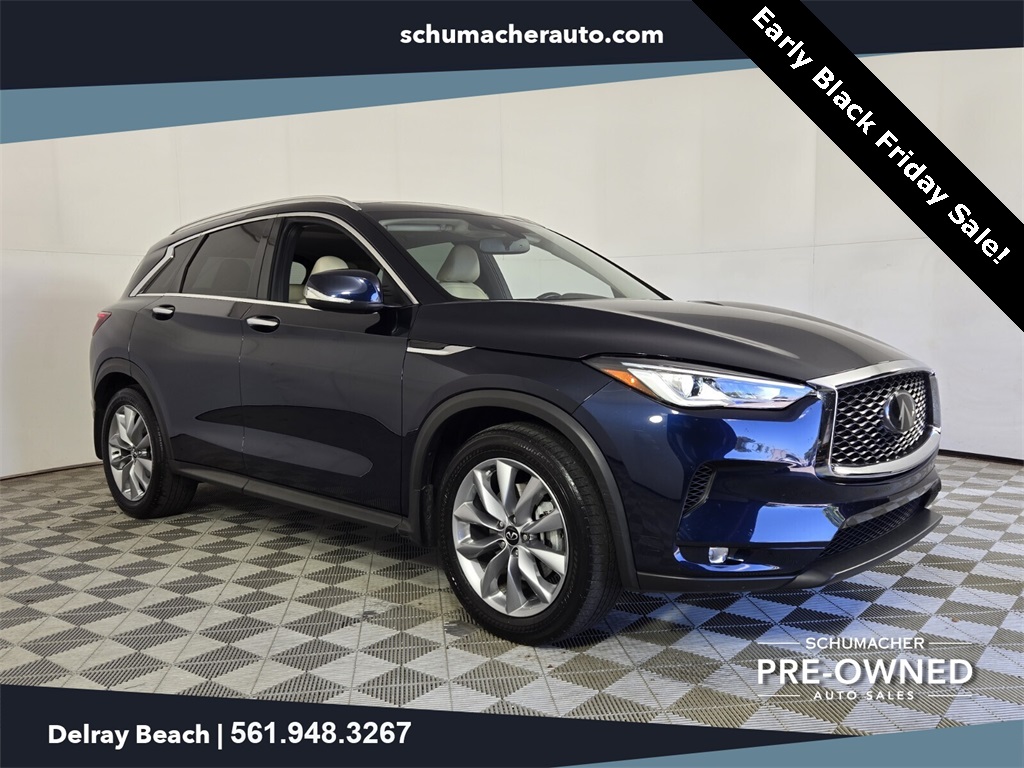 used 2022 INFINITI QX50 car, priced at $24,288