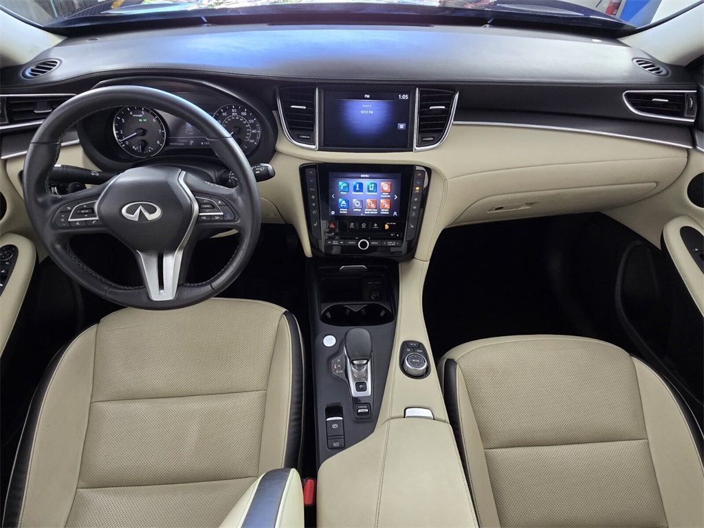 used 2022 INFINITI QX50 car, priced at $24,288