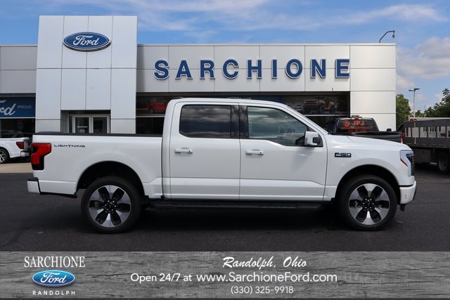 new 2025 Ford F-150 Lightning car, priced at $82,885