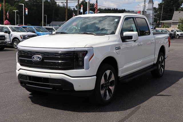 new 2025 Ford F-150 Lightning car, priced at $82,885