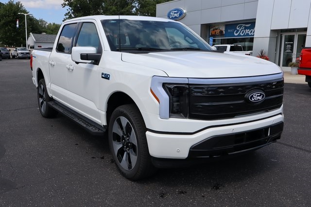 new 2025 Ford F-150 Lightning car, priced at $82,885