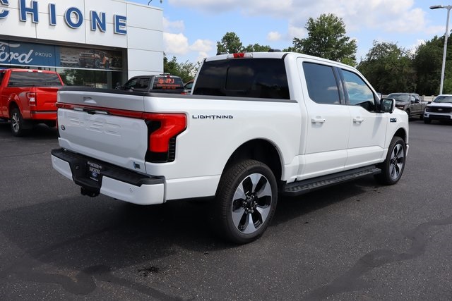new 2025 Ford F-150 Lightning car, priced at $82,885