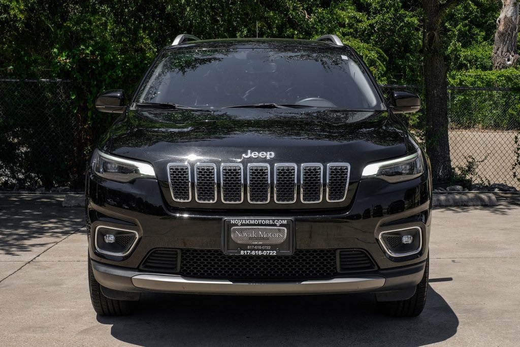 used 2019 Jeep Cherokee car, priced at $21,317