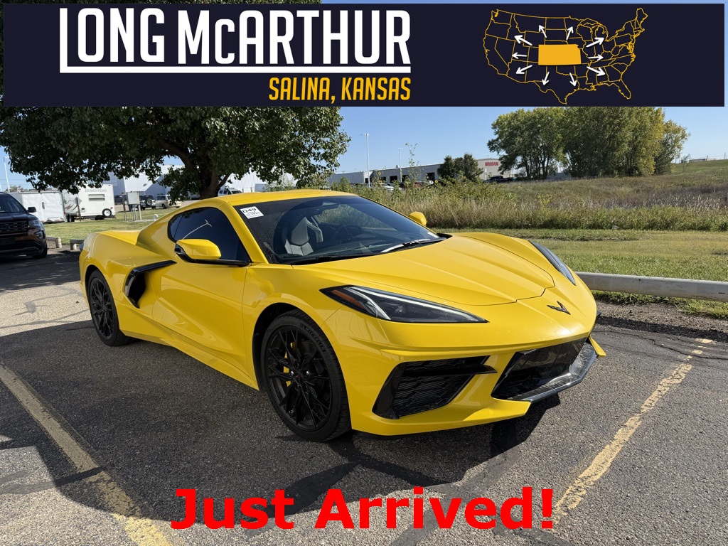 used 2025 Chevrolet Corvette car, priced at $71,650