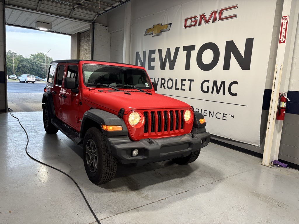 used 2018 Jeep Wrangler car, priced at $22,737