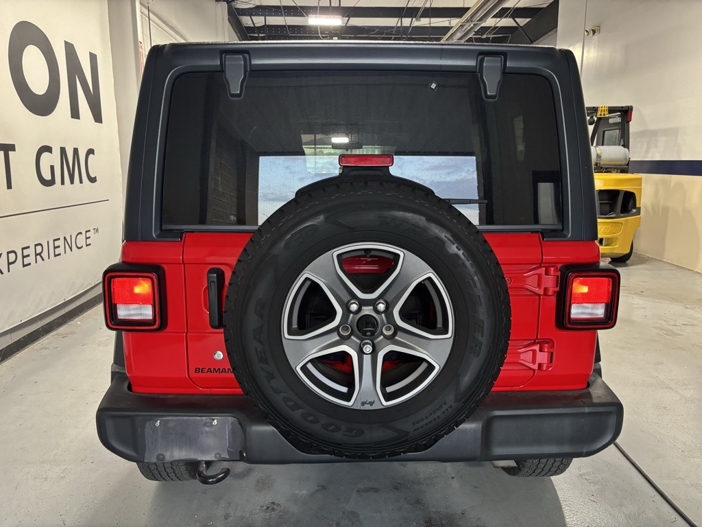 used 2018 Jeep Wrangler car, priced at $22,737