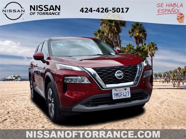 used 2021 Nissan Rogue car, priced at $24,200