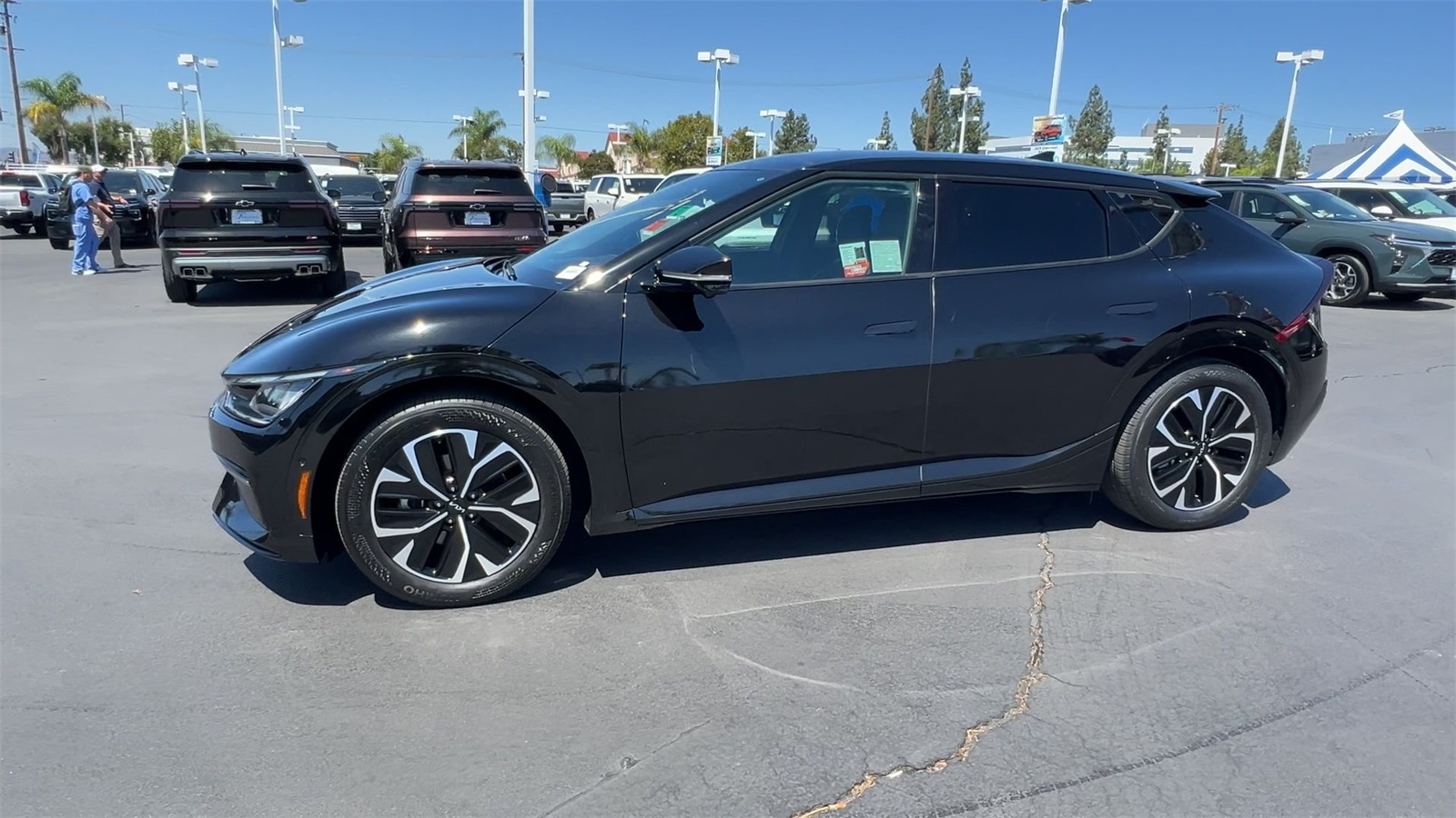used 2023 Kia EV6 car, priced at $29,991
