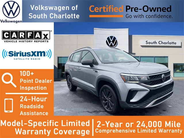 used 2022 Volkswagen Taos car, priced at $18,927
