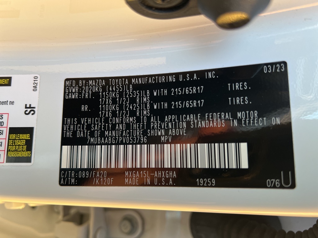 used 2023 Toyota Corolla Cross car, priced at $25,900