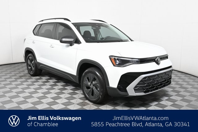 new 2025 Volkswagen Taos car, priced at $28,001