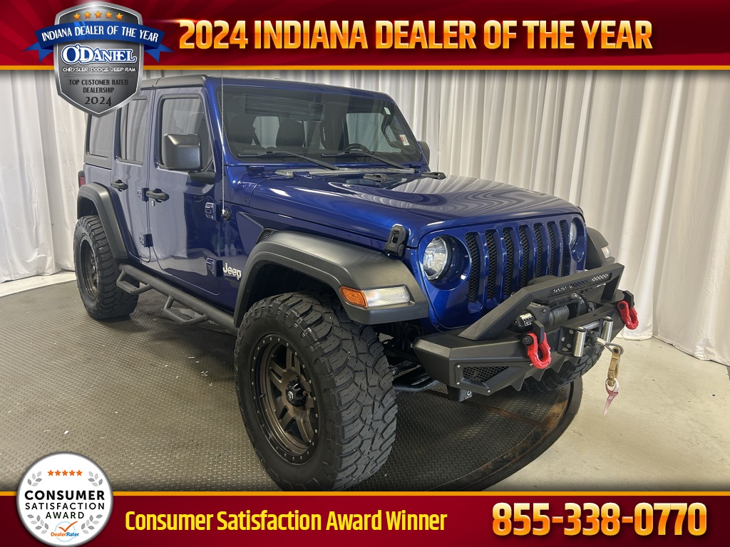 used 2018 Jeep Wrangler car, priced at $20,841