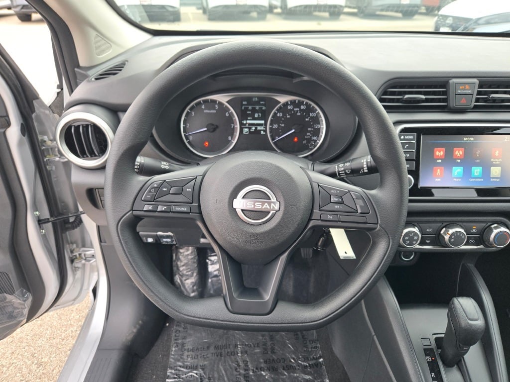 new 2025 Nissan Versa car, priced at $20,695