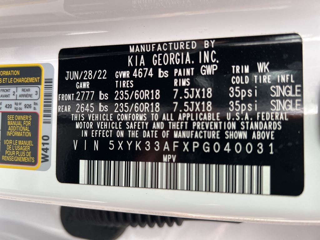 used 2023 Kia Sportage car, priced at $22,500