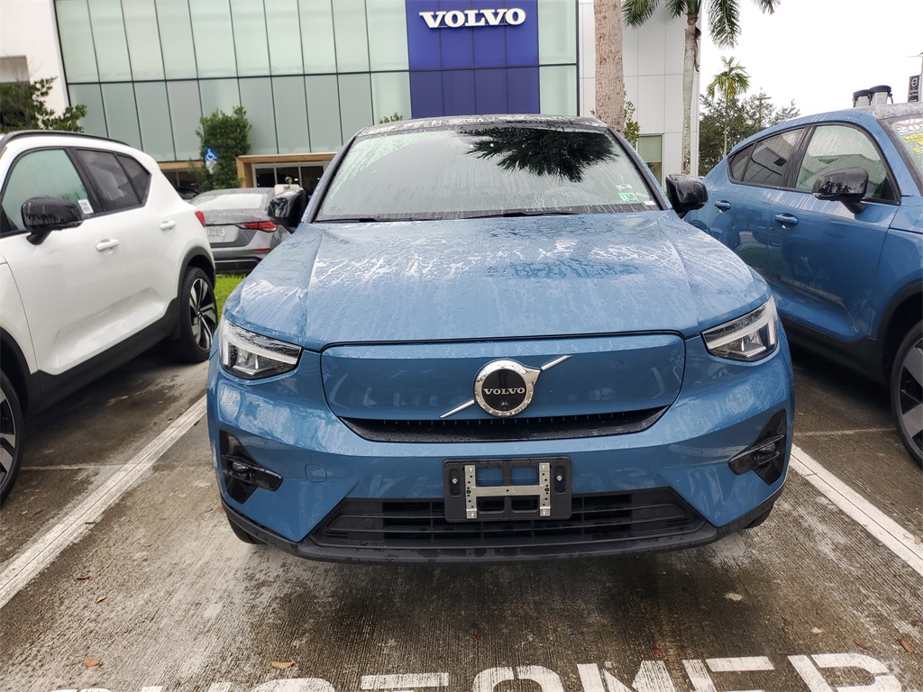used 2023 Volvo C40 Recharge Pure Electric car, priced at $26,495