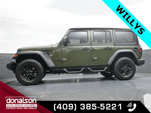 used 2023 Jeep Wrangler car, priced at $32,957