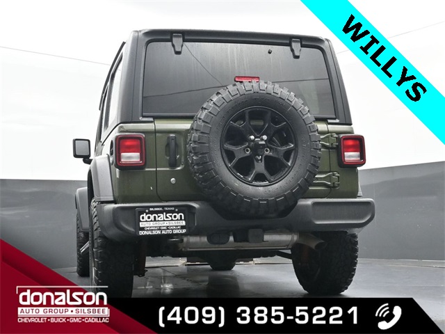 used 2023 Jeep Wrangler car, priced at $32,957