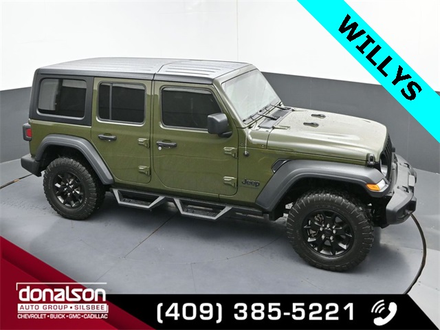 used 2023 Jeep Wrangler car, priced at $32,957