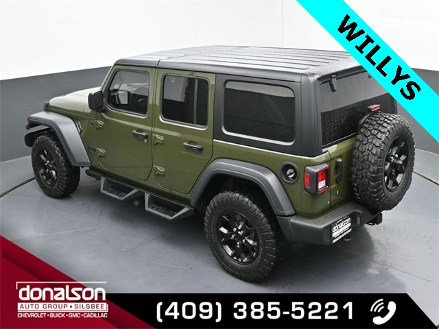 used 2023 Jeep Wrangler car, priced at $32,957