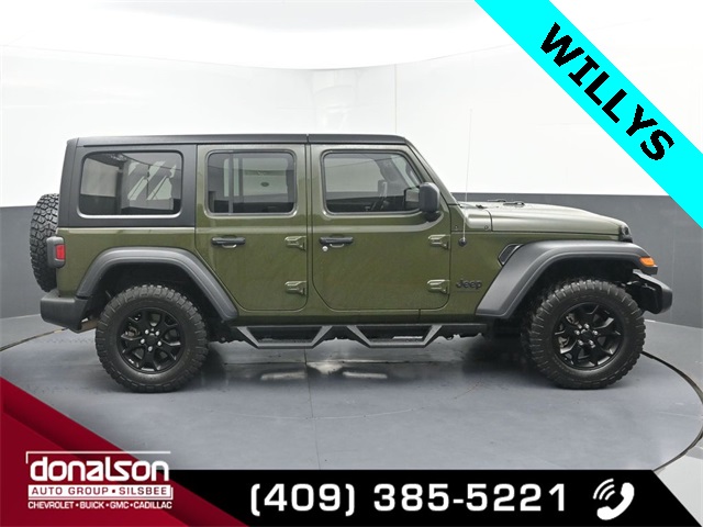 used 2023 Jeep Wrangler car, priced at $32,957