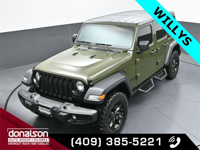 used 2023 Jeep Wrangler car, priced at $32,957