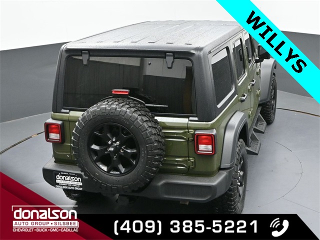 used 2023 Jeep Wrangler car, priced at $32,957