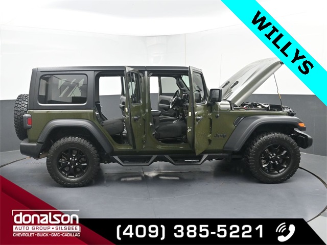 used 2023 Jeep Wrangler car, priced at $32,957