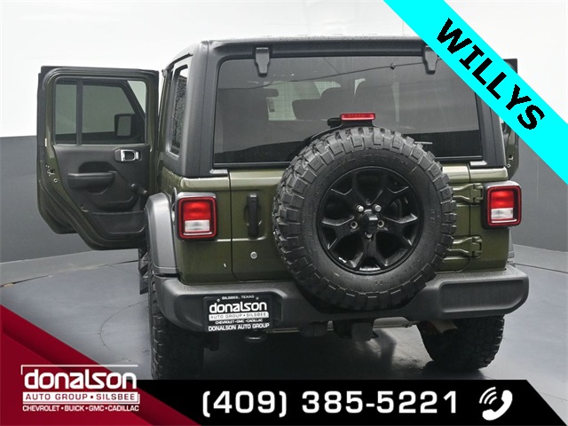used 2023 Jeep Wrangler car, priced at $32,957
