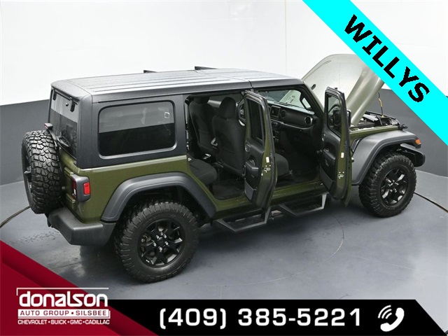 used 2023 Jeep Wrangler car, priced at $32,957