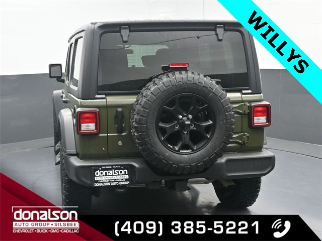used 2023 Jeep Wrangler car, priced at $32,957
