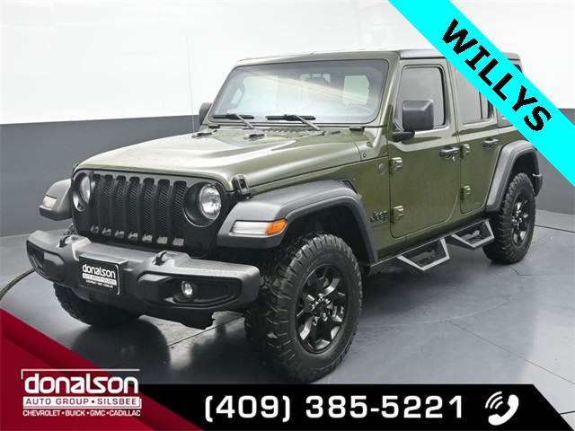 used 2023 Jeep Wrangler car, priced at $32,957