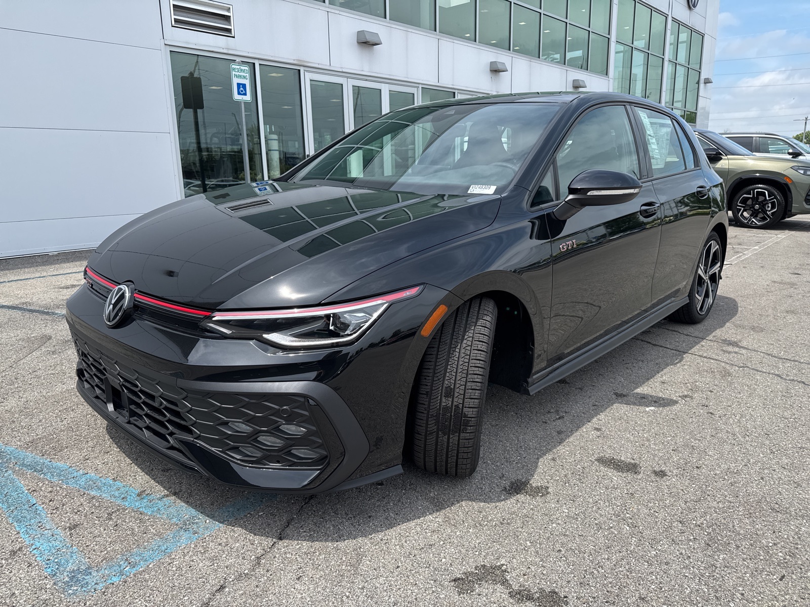 new 2025 Volkswagen Golf GTI car, priced at $39,604