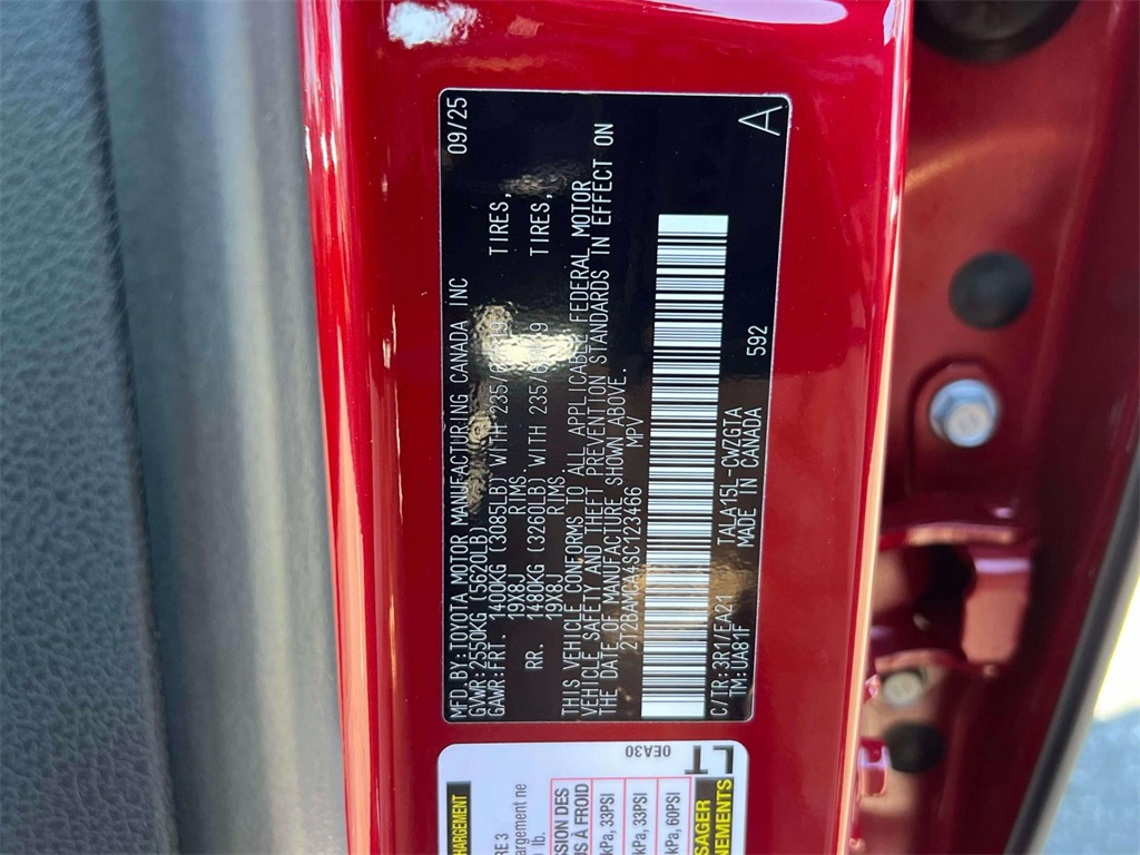 new 2025 Lexus RX car, priced at $57,460